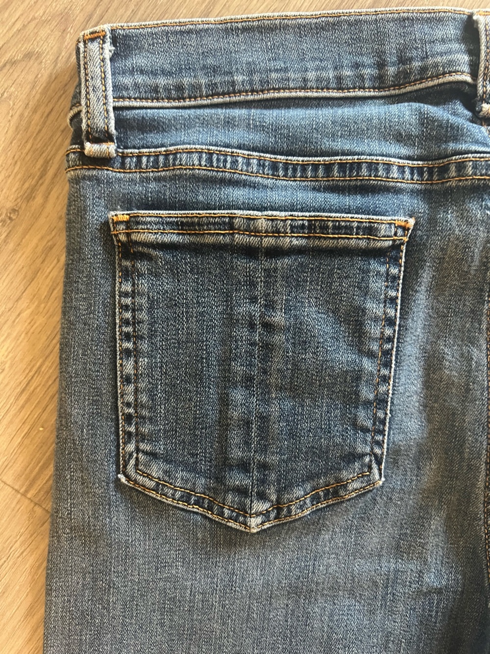 rag & bone Women's Skinny Jeans in Medium Blue Wash - Picture 6 of 10